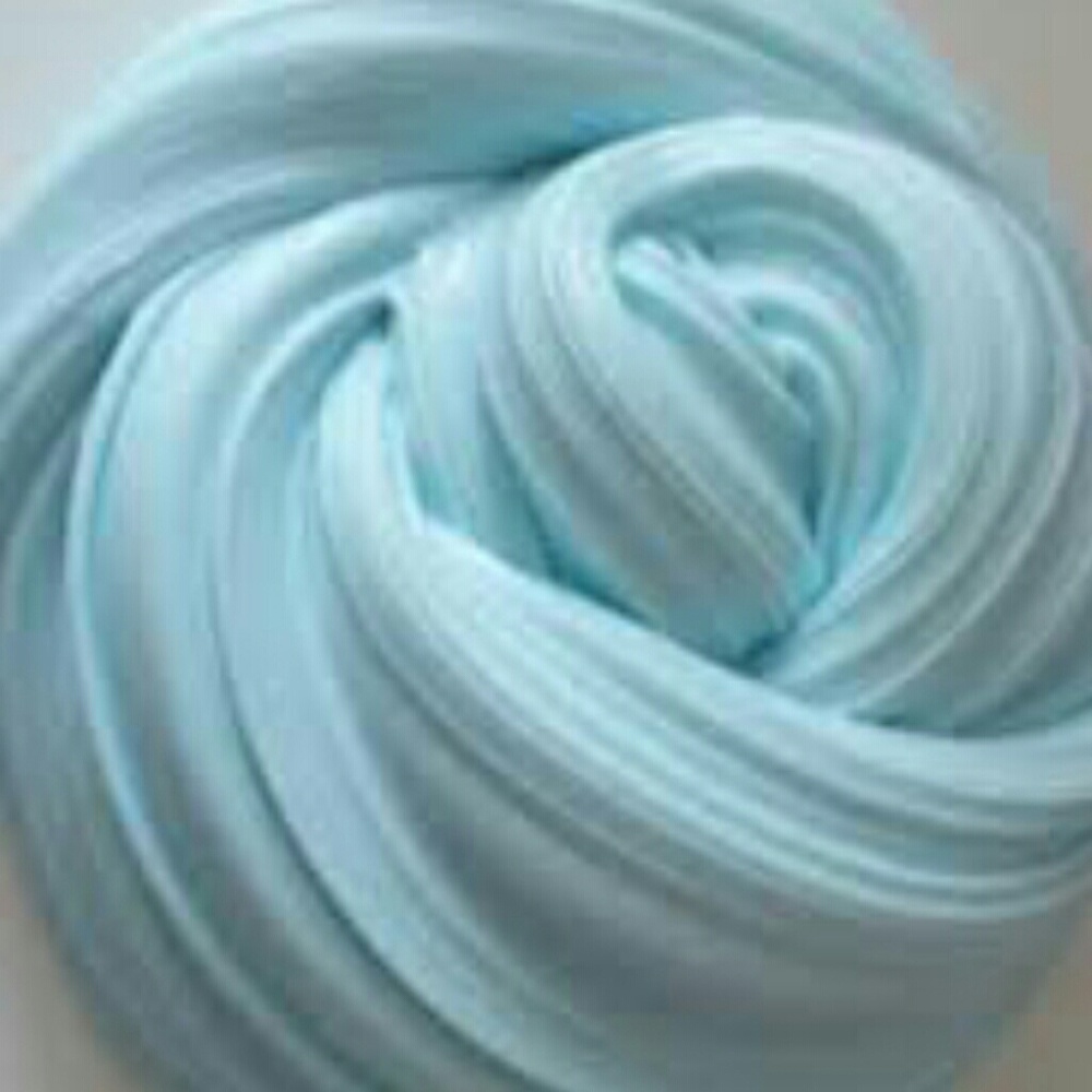 Blue slime fluffy